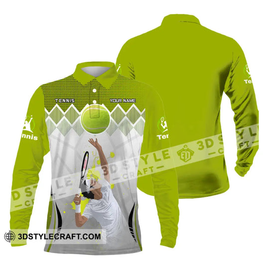 Unisex Shirt - Custom Text Shirt, Tennis style option 3