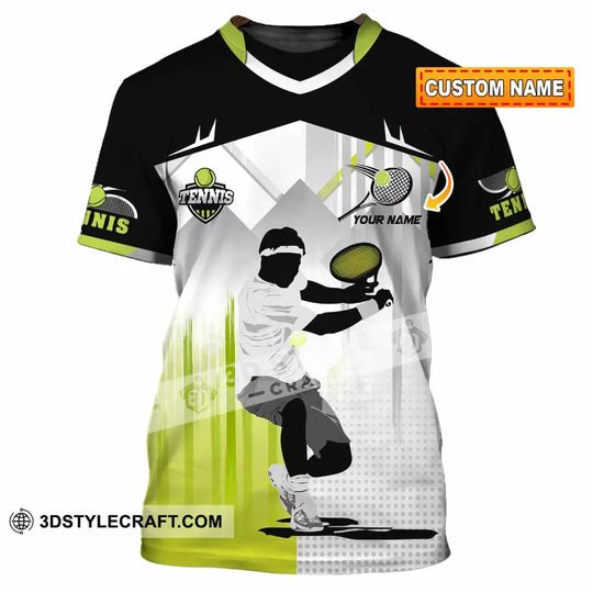 Unisex Shirt - Custom Text Shirt, Tennis Shirt style option 1