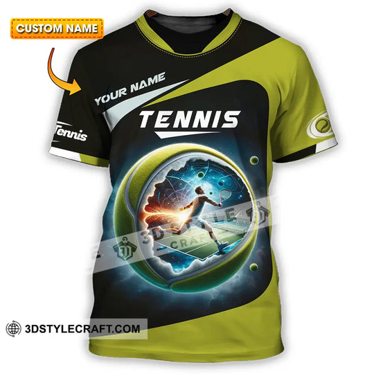 Unisex Shirt - Custom Text Shirt, Tennis Shirt style option 1