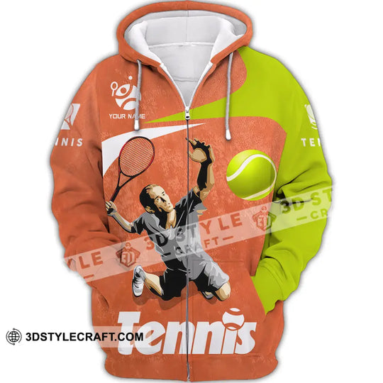 Unisex Shirt - Custom Text Shirt, Tennis style option 2