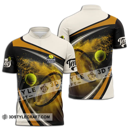 Unisex Shirt - Custom Text Shirt Tennis style option 2