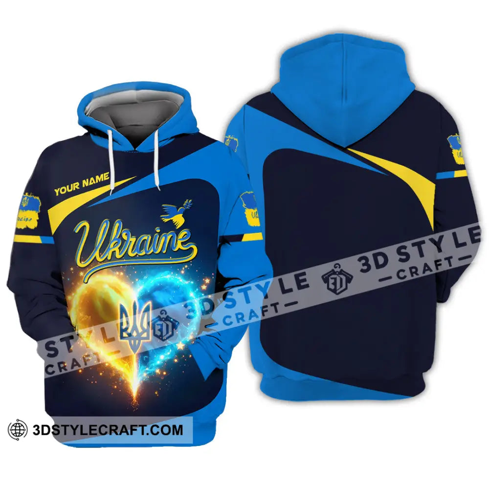 Unisex Shirt - Custom Text Shirt Ukraine Shirt Hoodie / S T-shirt
