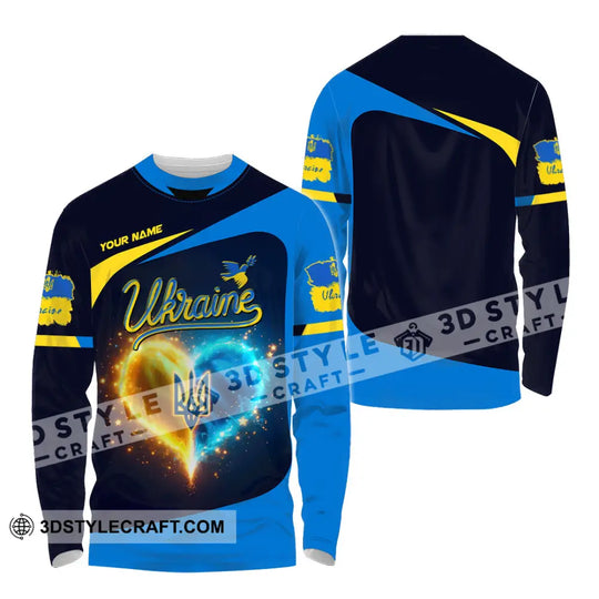 Unisex Shirt - Custom Text Shirt, Ukraine Shirt style option 4