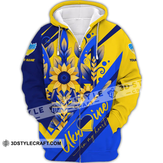 Unisex Shirt - Custom Text Shirt, Ukraine Shirt style option 2