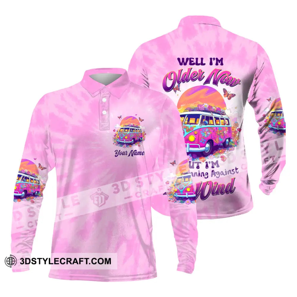 Unisex Shirt - Custom Text Shirt Well I’m Older Now But I’m Still Running Against The Wind Hippie Girl Shirt Long