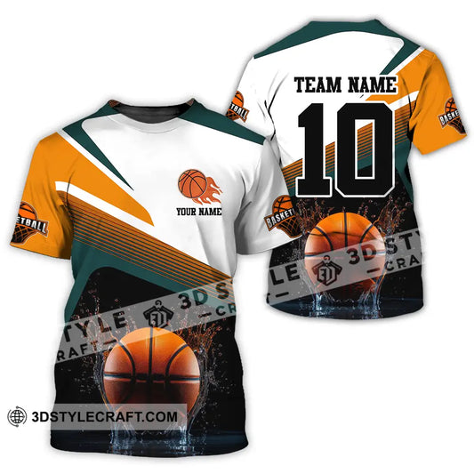 Unisex Shirt - Custom Texts Sport Basketball T-Shirt / S T-Shirt