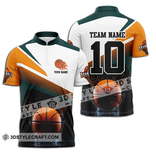 Unisex Shirt - Custom Texts Sport Shirt, Basketball style option 2