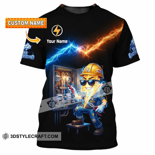 Unisex Shirt - Custom The Electrician Shirt style option 1
