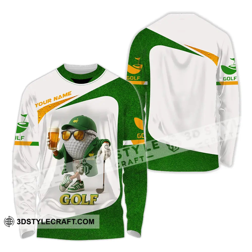 Unisex Shirt - Custom The Golf Shirt Long Sleeve Shirt / S T-shirt