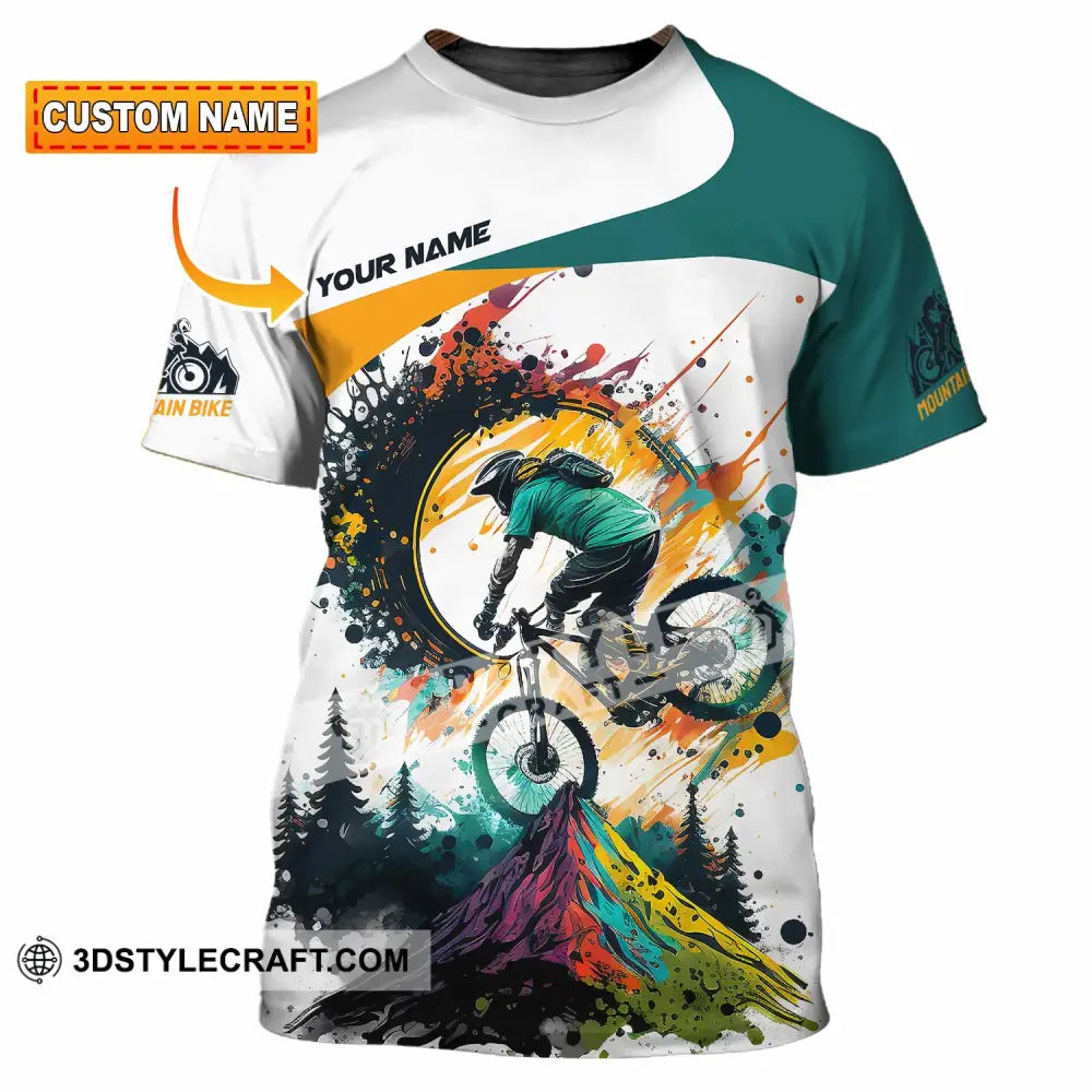 Unisex Shirt - Custom The Mountain Bike Shirt T-shirt