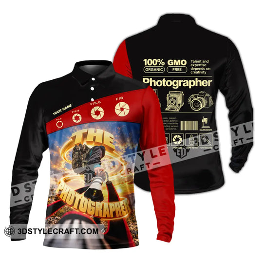 Unisex Shirt - Custom The Photographer Shirt style option 3