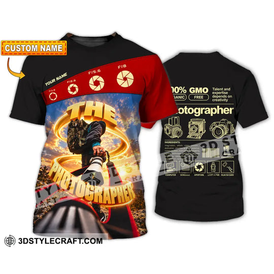 Unisex Shirt - Custom The Photographer Shirt style option 1