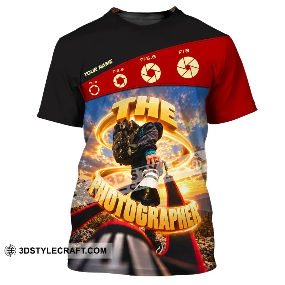 Unisex Shirt - Custom The Photographer Shirt - T-Shirt / S - T-shirt