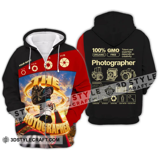Unisex Shirt - Custom The Photographer Shirt style option 2
