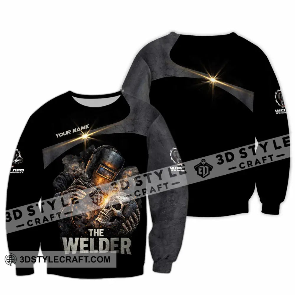 Unisex Shirt - Custom The Welder Shirt - Long Sleeve / S - T-shirt