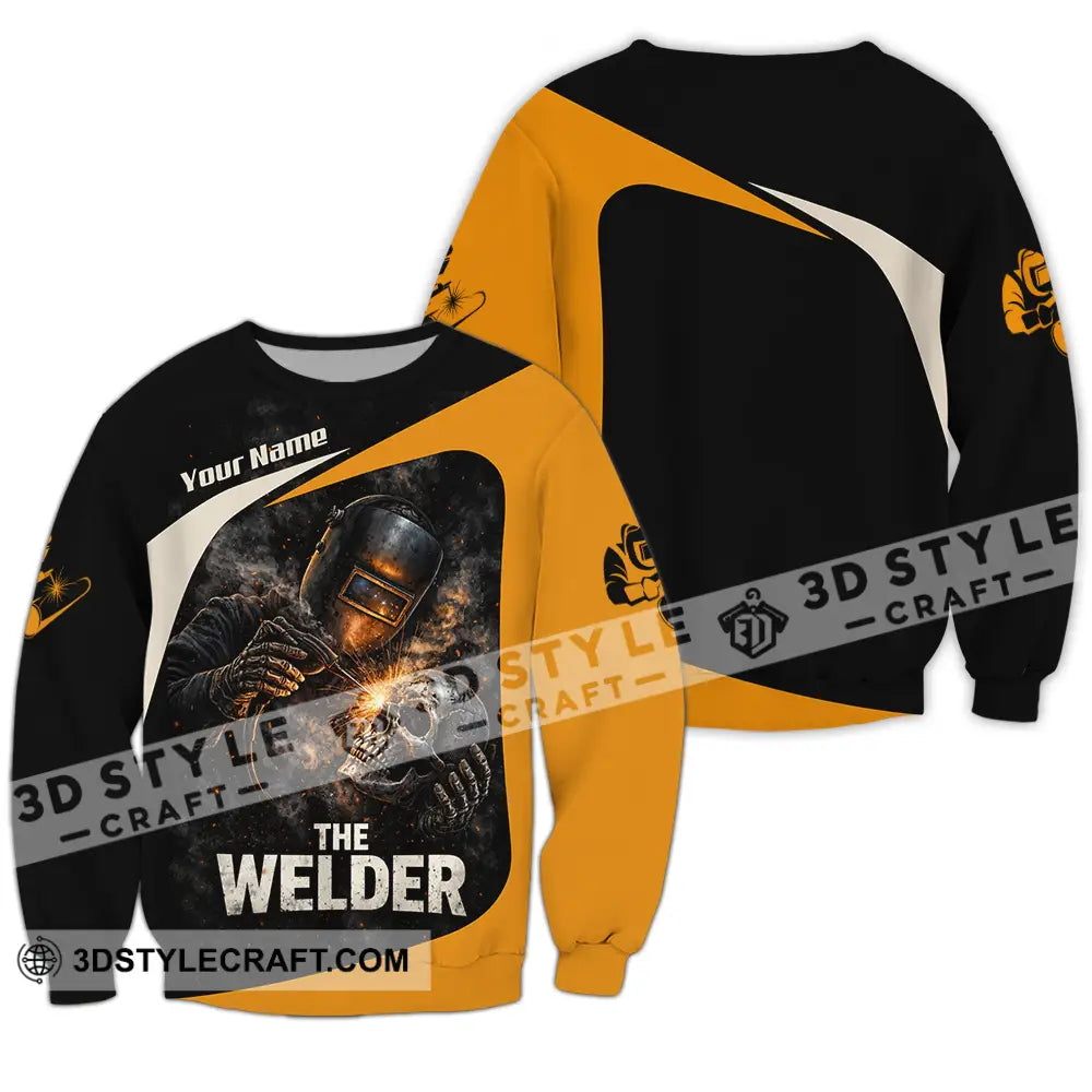 Unisex Shirt - Custom The Welder Shirt - Long Sleeve / S - T-shirt