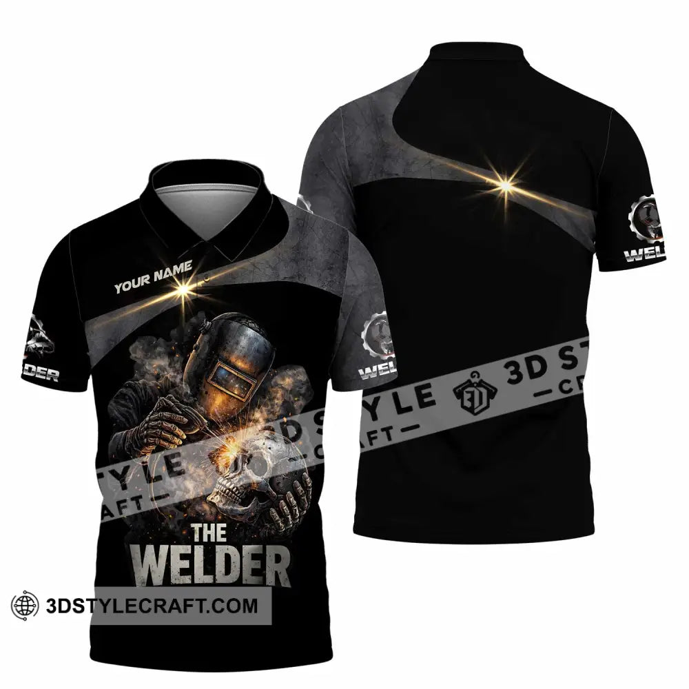 Unisex Shirt - Custom The Welder Shirt - Polo Shirt / S - T-shirt