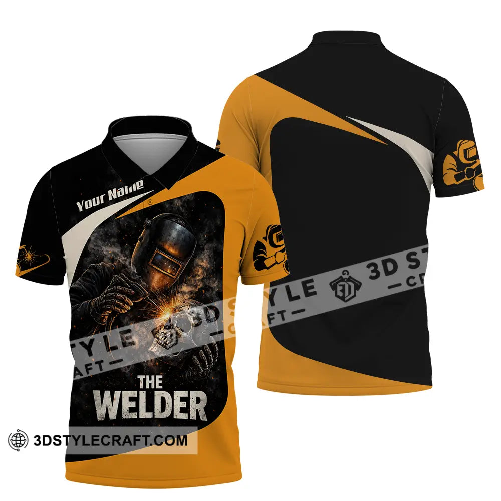 Unisex Shirt - Custom The Welder Shirt - Polo Shirt / S - T-shirt