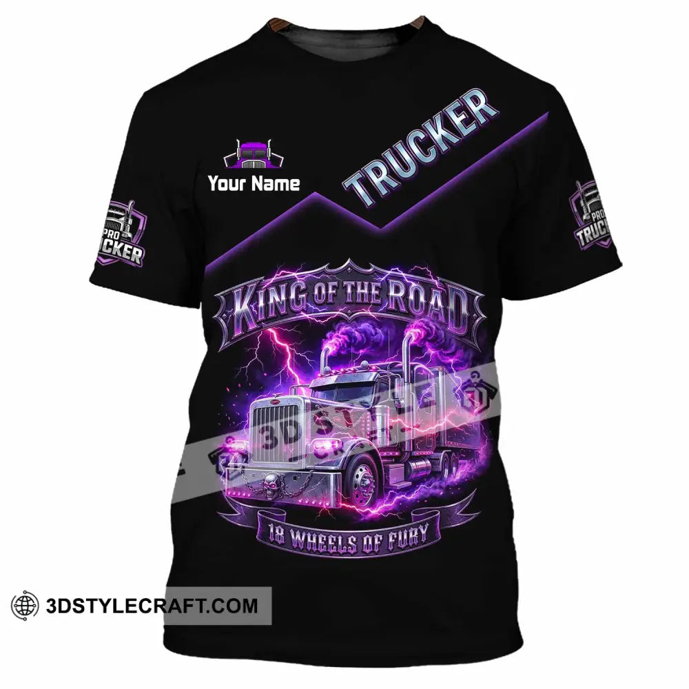 Unisex Shirt - Custom Trucker Shirt - T-Shirt / S - T-shirt