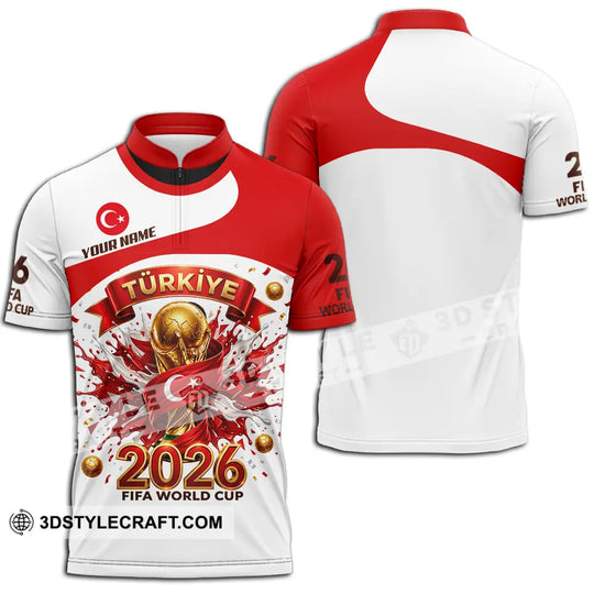 Unisex Shirt - Custom Türkiye 3D Shirt style option 2