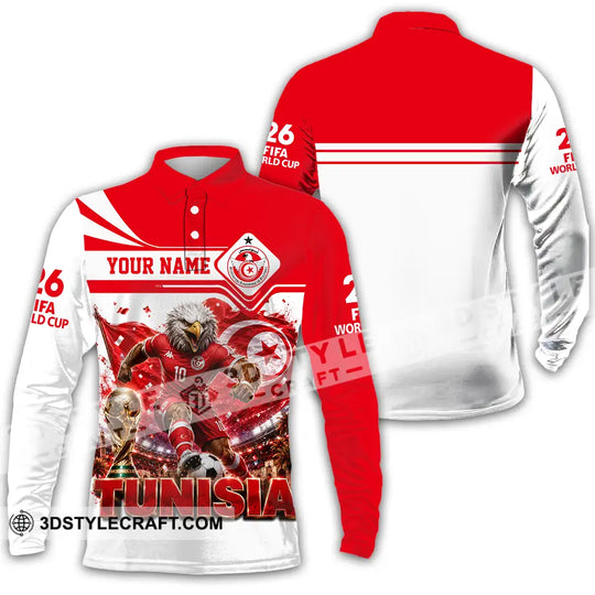 Unisex Shirt - Custom Tunisia Shirt style option 4