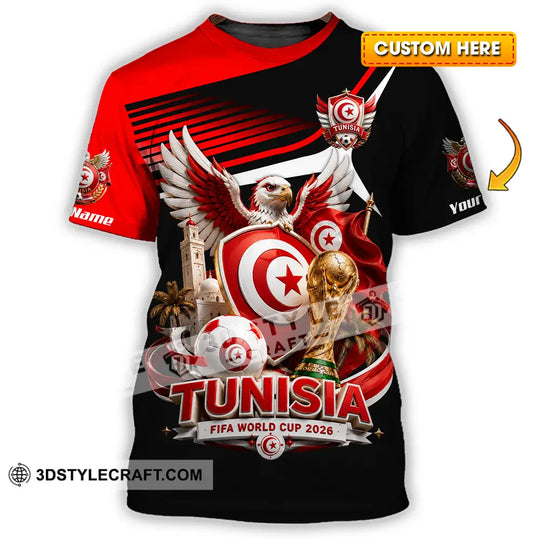 Unisex Shirt - Custom Tunisia Shirt style option 1
