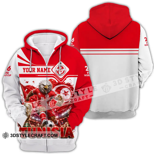 Unisex Shirt - Custom Tunisia Shirt style option 3