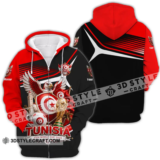 Unisex Shirt - Custom Tunisia Shirt style option 4