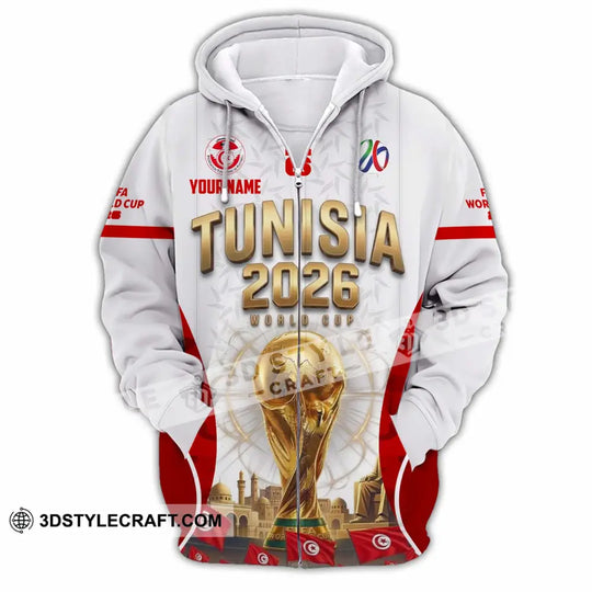 Unisex Shirt - Custom Tunisia Shirt style option 3