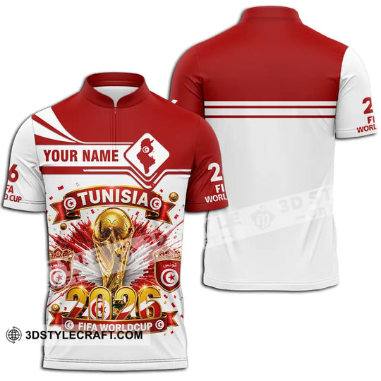 Unisex Shirt - Custom Tunisia Shirt style option 2