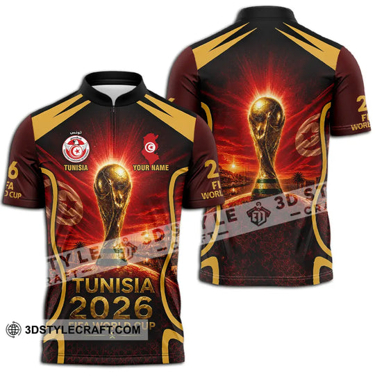 Unisex Shirt - Custom Tunisia Shirt style option 2