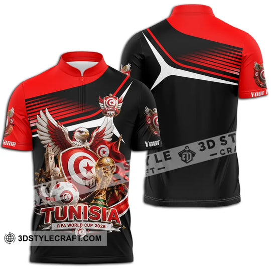 Unisex Shirt - Custom Tunisia Shirt style option 2