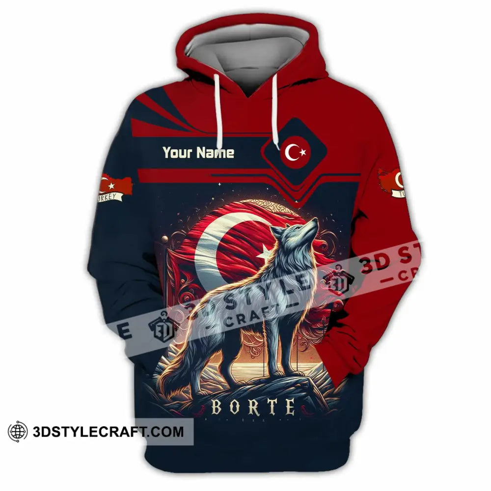 Unisex Shirt - Custom Turkey Borte Shirt - Hoodie / S - T-shirt