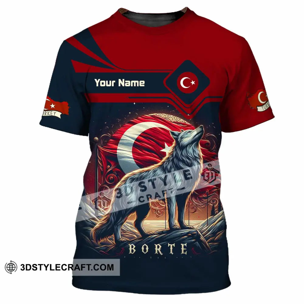 Unisex Shirt - Custom Turkey Borte Shirt - T-Shirt / S - T-shirt
