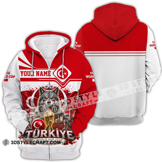 Unisex Shirt - Custom Turkiye World Cup 2026 Shirt style option 4