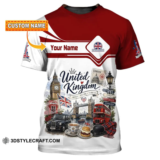 Unisex Shirt - Custom United Kingdom Shirt style option 1