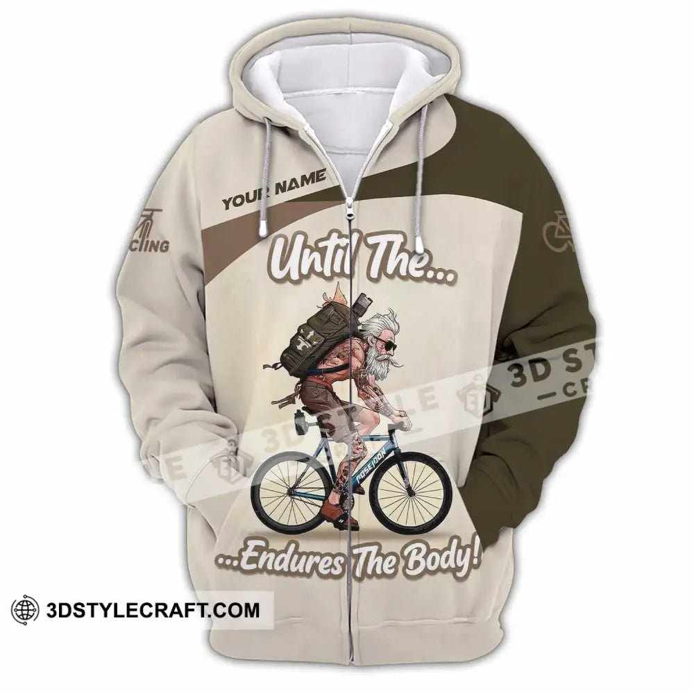 Unisex Shirt - Custom Until The Endures The Body Shirt - Zipper Hoodie / S - T-shirt