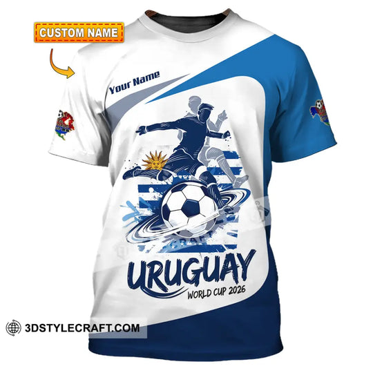 Unisex Shirt - Custom Uruguay 3D Shirt style option 1