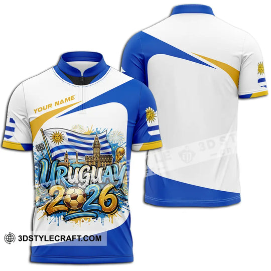 Unisex Shirt - Custom Uruguay 3D Shirt style option 3