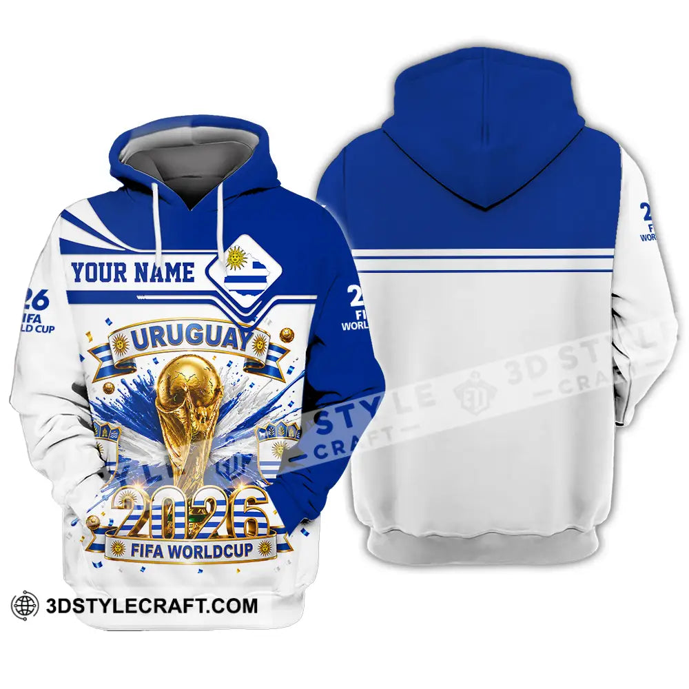 Unisex Shirt - Custom Uruguay World Cup 2026 Shirt - Hoodie / S - T-shirt