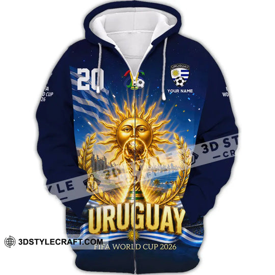 Unisex Shirt - Custom Uruguay Shirt style option 3