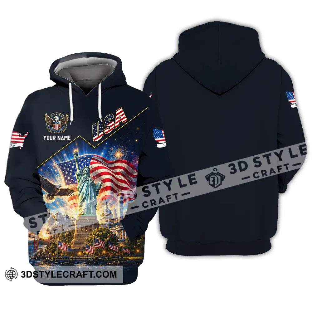 Unisex Shirt - Custom USA Shirt - Hoodie / S - T-shirt