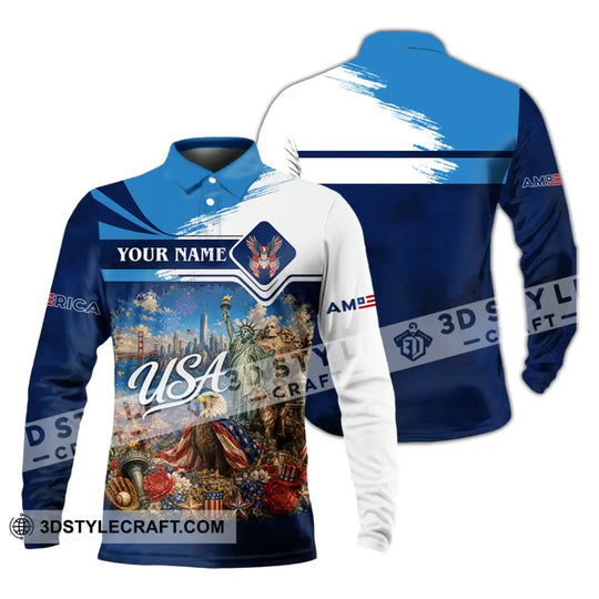 Unisex Shirt - Custom USA Shirt style option 4