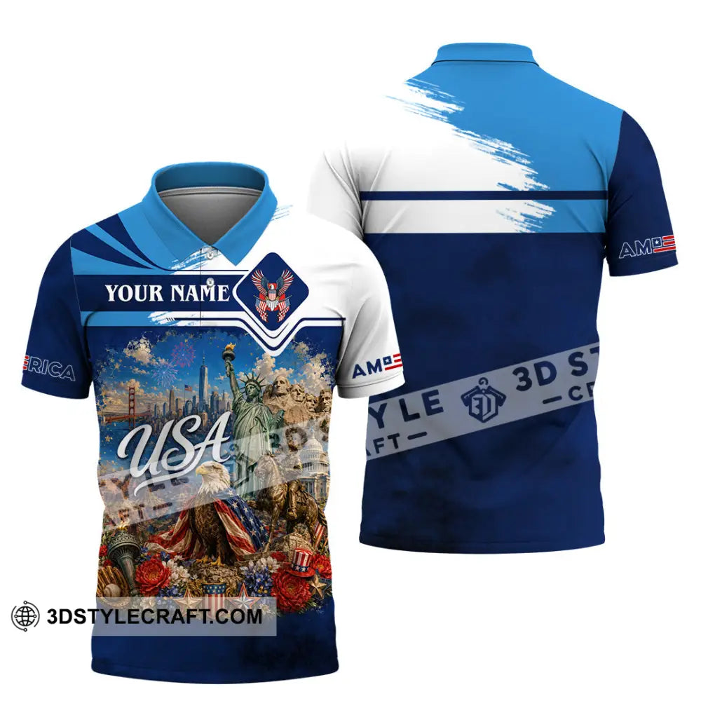 Unisex Shirt - Custom USA Shirt - Polo Shirt / S - T-shirt