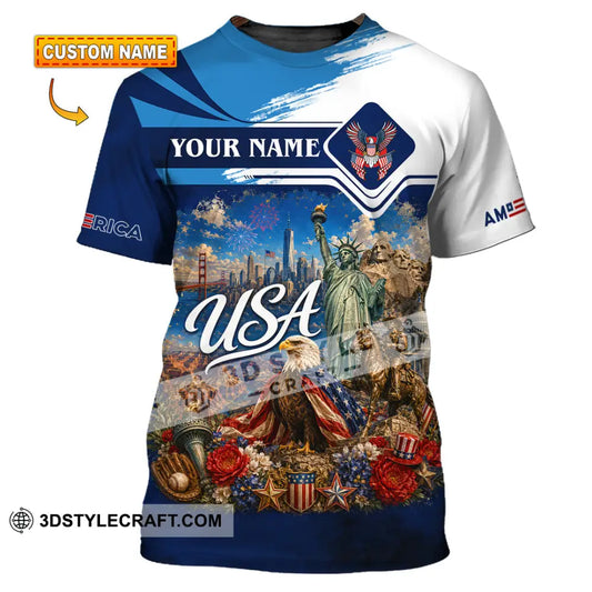 Unisex Shirt - Custom USA Shirt - T-shirt