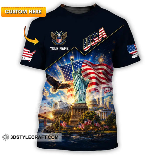 Unisex Shirt - Custom USA Shirt - T-shirt