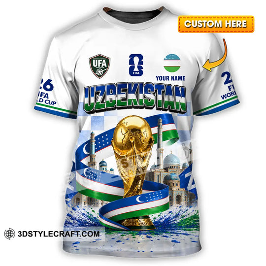 Unisex Shirt - Custom Uzbekistan Shirt style option 1