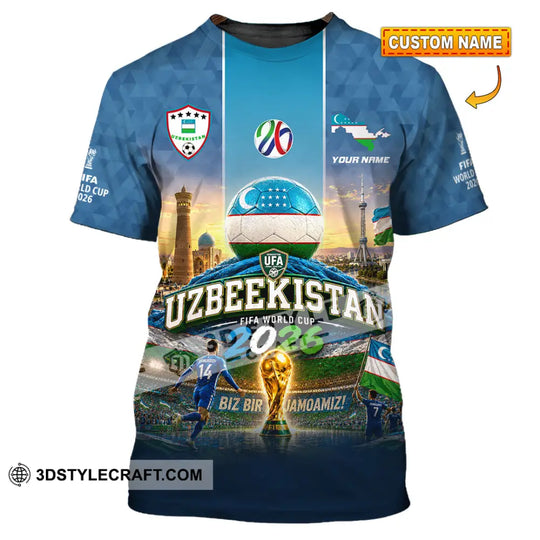 Unisex Shirt - Custom Uzbekistan Shirt style option 1