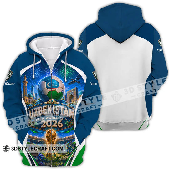 Unisex Shirt - Custom Uzbekistan Shirt style option 4