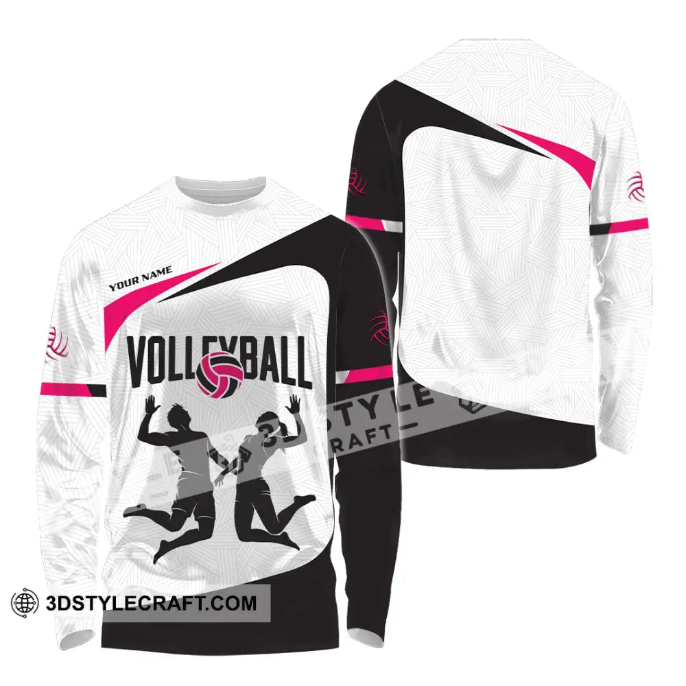 Unisex Shirt - Custom Volleyball 3D Shirt - Long Sleeve Shirt / S - T-shirt
